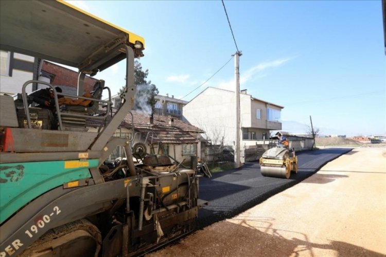İneg&ouml;l'de 36 sokak asfaltlanıyor