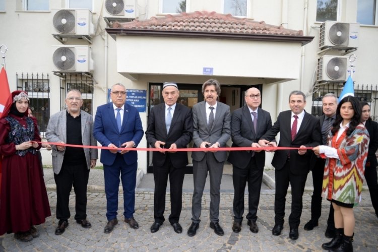 BU&Uuml;'de Alişir Nevai &Ouml;zbek Dil ve K&uuml;lt&uuml;r Merkezi a&ccedil;ıldı