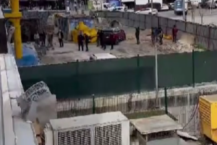 Bursa'da iş&ccedil;i, pompanın i&ccedil;inde mahsur kaldı!