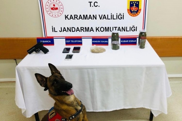 Karaman'da uyuşturucu operasyonu!