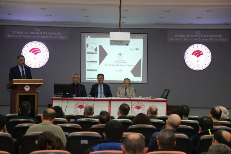 Bursa'da hayvan hastalıkları ve aşılama programı toplantısı ger&ccedil;ekleştirildi