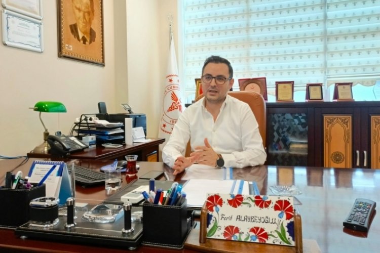 Bursa Orhangazi Devlet Hastanesi Başhekimi Alabeyoğlu: Devlet hastanemiz altın &ccedil;ağını yaşıyor
