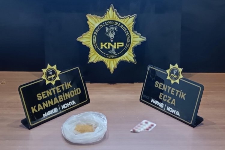 Konya'da uyuşturucu operasyonu: 7 g&ouml;zaltı