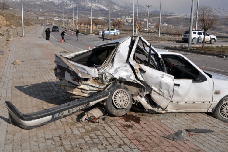 Şırnak'ta trafik kazası!