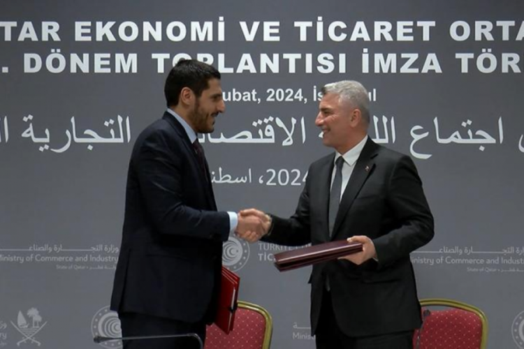 T&uuml;rkiye ile Katar arasında ticaret protokol&uuml; imzalandı!