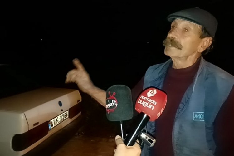 Bursa'da evin &ouml;n&uuml;nden &ccedil;alınan aracını 4 g&uuml;n sonra kendisi buldu!