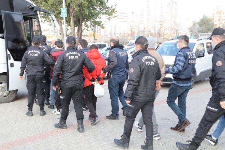 Mersin'deki DEAŞ operasyonunda 9 tutuklama