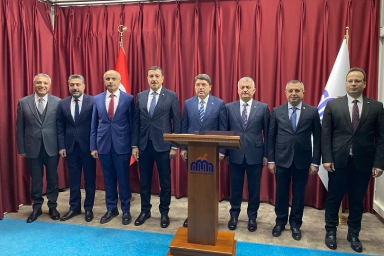 Adalet Bakanı Tun&ccedil; Malatya'da