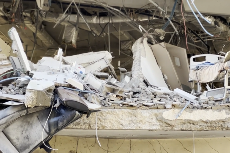 Gazze'de el-Kerame Hastanesi kullanılamaz hale geldi