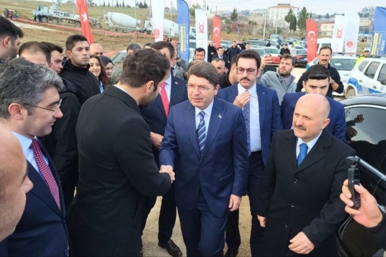 Adalet Bakanı Tun&ccedil;, Besni Adalet Sarayı'nın temel atma t&ouml;renine katıldı