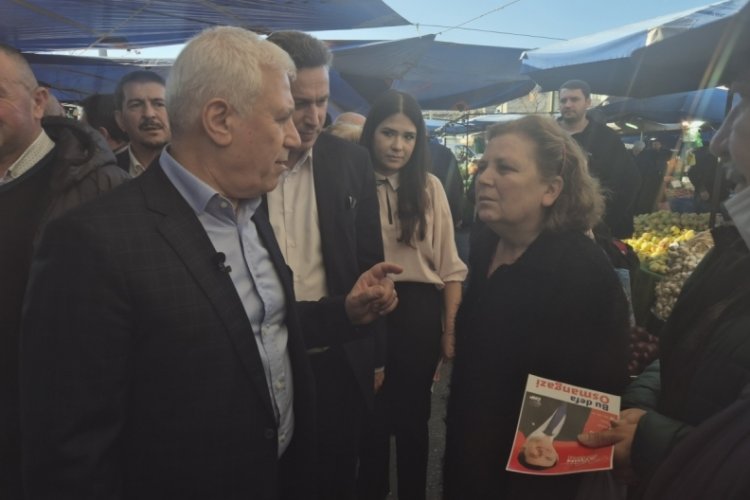 CHP'nin B&uuml;y&uuml;kşehir adayı Bozbey ve Osmangazi adayı Aydın'dan Bursada Bug&uuml;n'e a&ccedil;ıklama