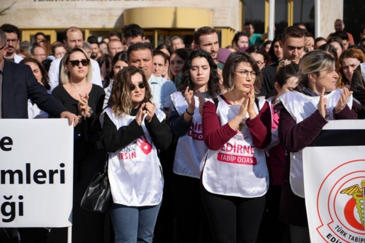Edirne'de doktoru darp eden ş&uuml;pheli tutuklandı