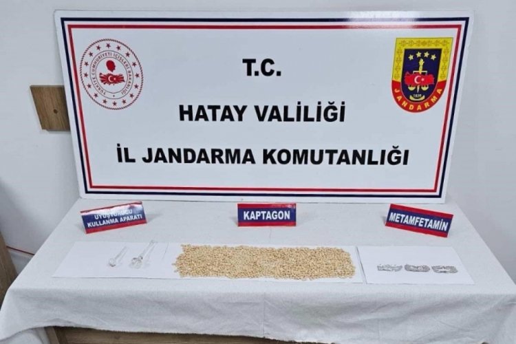 Hatay'da evinde uyuşturucu madde ele ge&ccedil;irilen şahıs g&ouml;zaltın alındı
