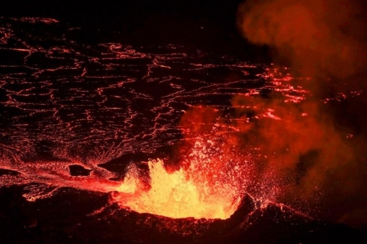 İzlanda'da 'en hızlı magma akıntısı' g&ouml;zlemlendi