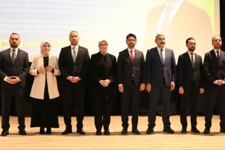 AK Parti'nin Niğde'deki belediye başkan adayları tanıtıldı