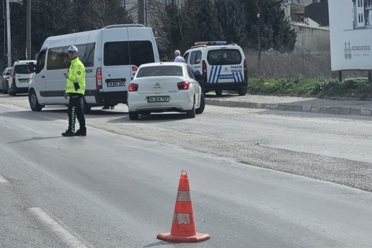 Bursa Mudanya yolunda denetim!