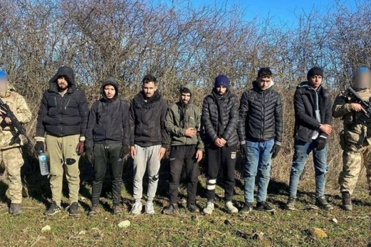 Edirne'de 294 g&ouml;&ccedil;men ile 14 organizat&ouml;r yakalandı