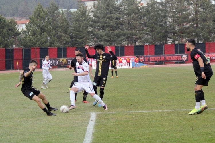 Kastamonuspor, Iğdır Futbol Kulübü ile berabere kaldı