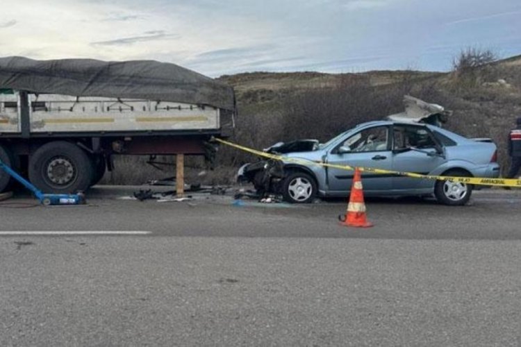 Ankara'da feci kaza! 2 kişi hayatını kaybetti
