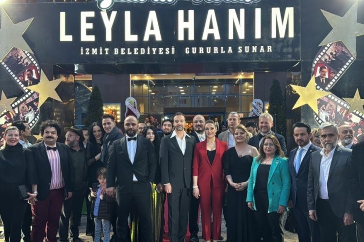 "Leyla Hanım" filminin galası Kocaeli'de yapıldı