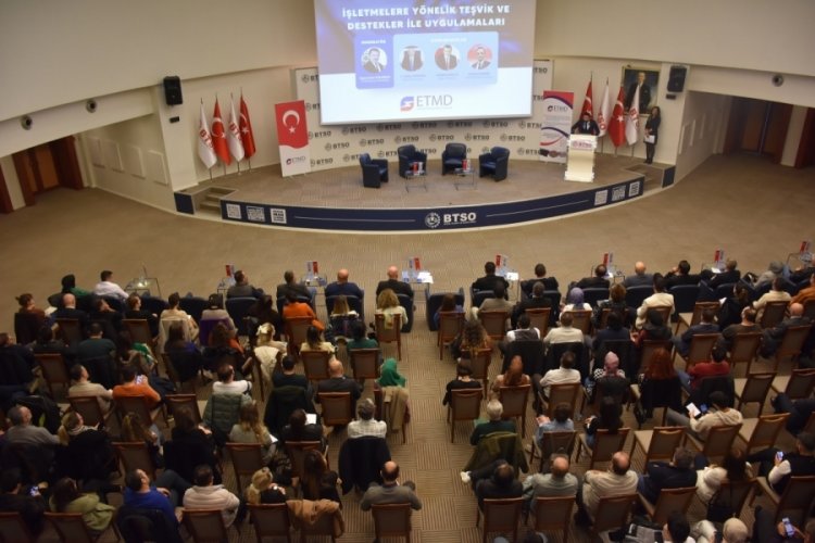 Bursa'da ETMD'den "Teşvik ve Destekler" toplantısı