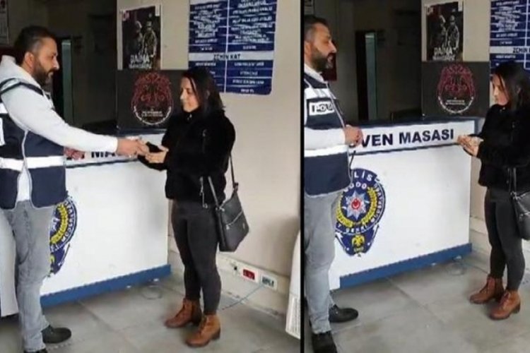 Diyarbakır'da belediye otob&uuml;s&uuml;nde şoke eden hırsızlık! Kadının &ccedil;antasındaki bin dolar &ccedil;aldı