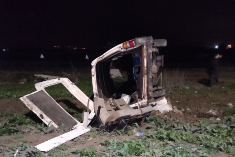 Tekirdağ'da direksiyonda uyudu: 1 yaralı