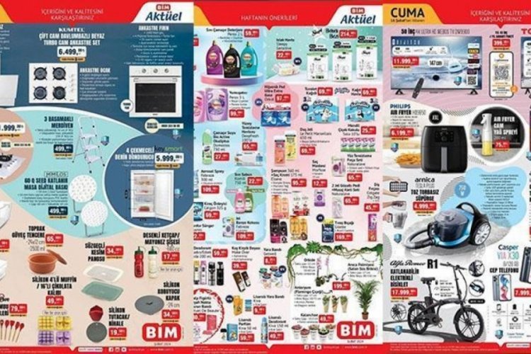 Bu hafta BİM akt&uuml;el kataloğunda neler var?