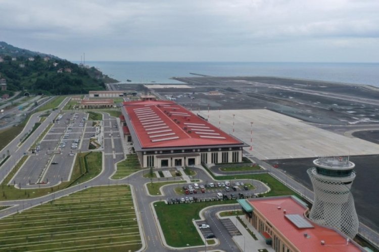 Rize-Artvin Havalimanı'nı ocak ayında 85 bini aşkın yolcu kullandı