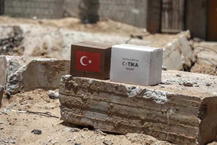 TİKA Gazze'ye yardım ulaştırmayı s&uuml;rd&uuml;r&uuml;yor