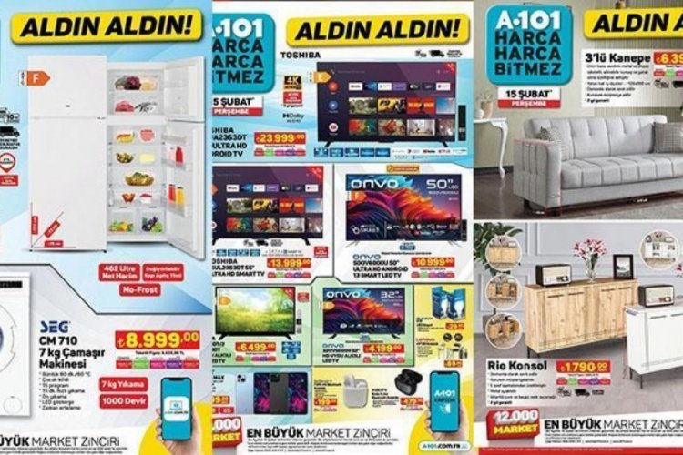 Bu hafta A101 akt&uuml;el kataloğunda neler var?
