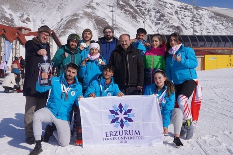 ET&Uuml; Paland&ouml;ken'de kış sporlarında zirvenin sahibi oldu