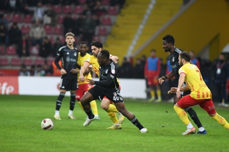 Kayserispor, Beşiktaş ile gols&uuml;z berabere kaldı