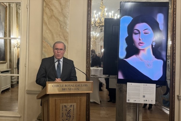 Br&uuml;ksel'de Anadolu simgeleri dijital sanatla buluştu