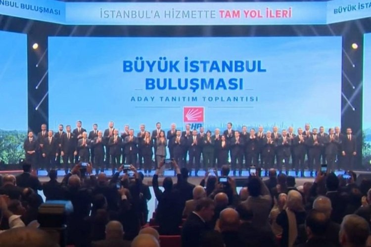 CHP İstanbul'da 39 adayı da a&ccedil;ıkladı: 100 bin kişilik sandık ordusu