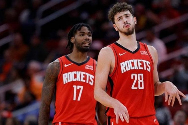Alperen Şeng&uuml;n'&uuml;n formasını giydiği Houston Rockets, New York Knicks'i devirdi!