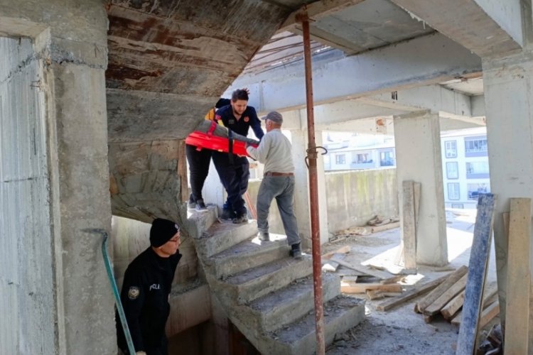 Bursa'da elektrik akımına kapılan gen&ccedil; adam ağır yaralandı!