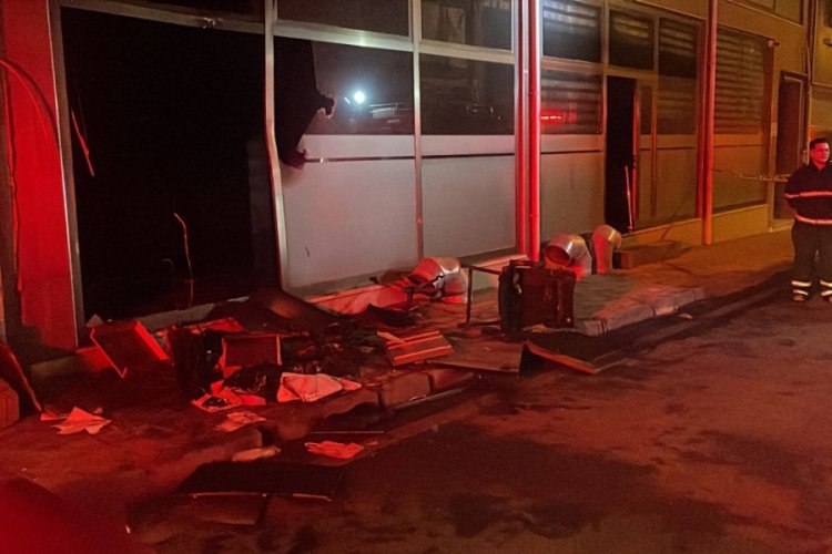 Kırklareli Belediyesi şirket binasında yangın &ccedil;ıkaran ş&uuml;pheli tekrar g&ouml;zaltına alındı