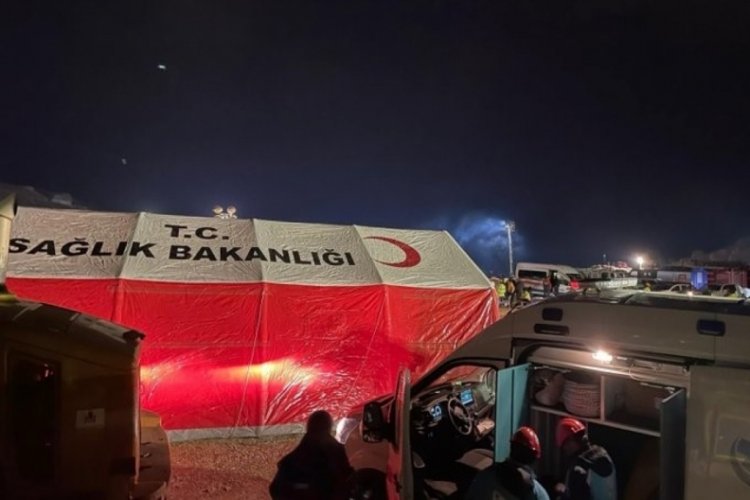 Bakan Koca'dan Erzincan'daki heyelana ilişkin a&ccedil;ıklama