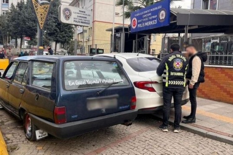 İstanbul'da trafiği tehlikeye d&uuml;ş&uuml;ren s&uuml;r&uuml;c&uuml;ye 4 bin 140 lira ceza