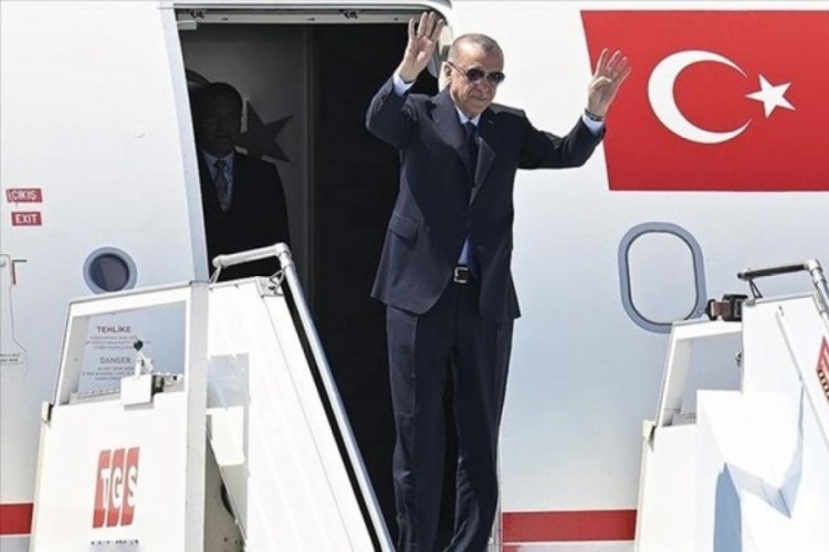 Cumhurbaşkanı Erdoğan, Mısır'a gitti