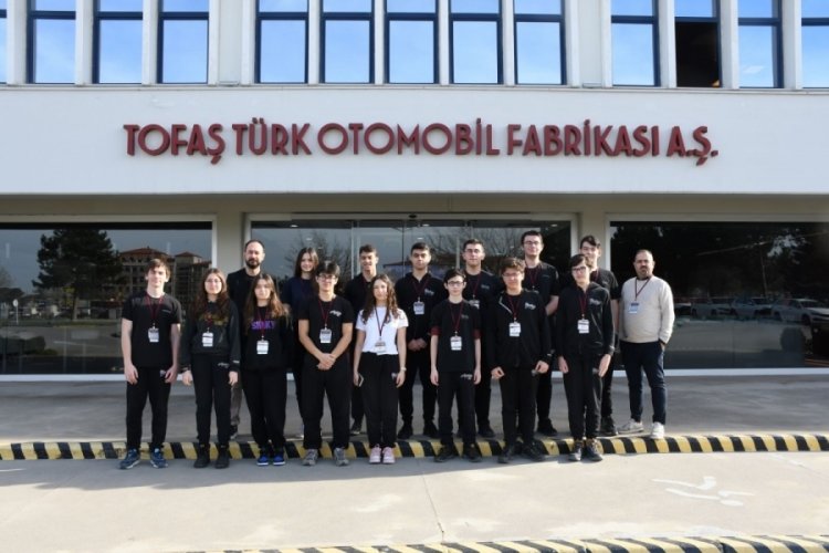 Şahinkayalı Öğrenciler Bursa'nın Otomotiv Devi Tofaş'ta