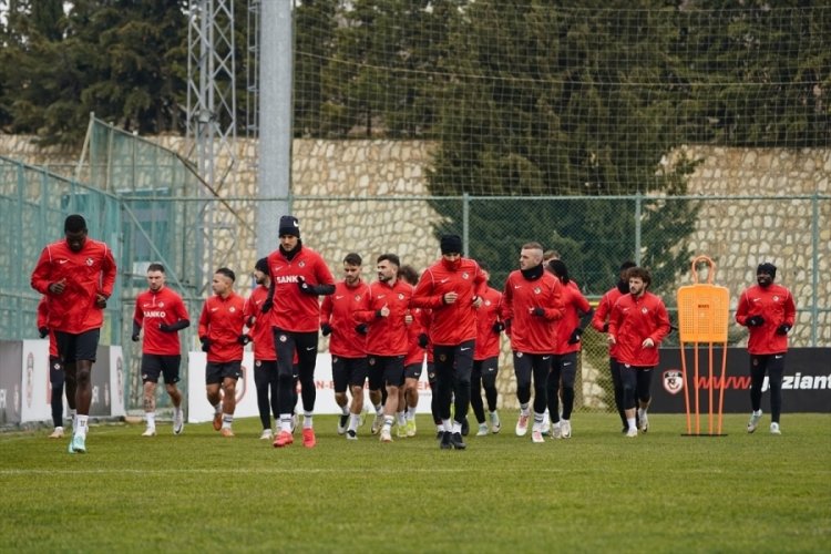 Gaziantep FK, Samsunspor ma&ccedil;ının hazırlıklarına devam etti