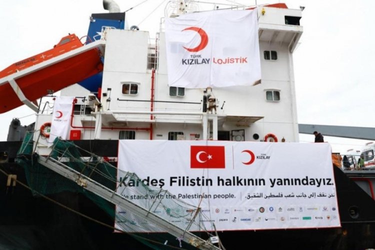 T&uuml;rkiye'den Gazze'ye 2 insani yardım gemisi daha g&ouml;nderilecek