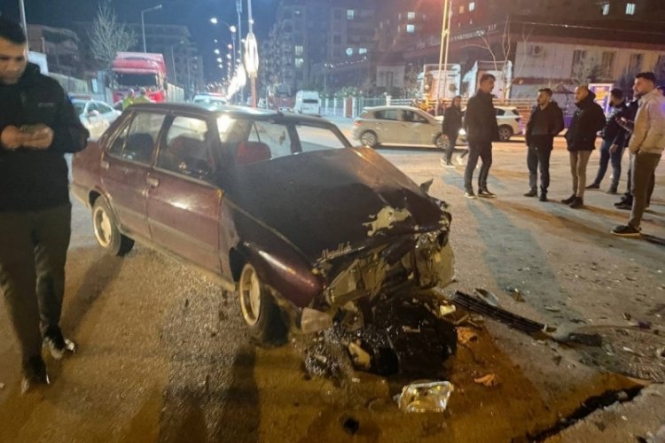 Siirt'te trafik kazası: 1 yaralı