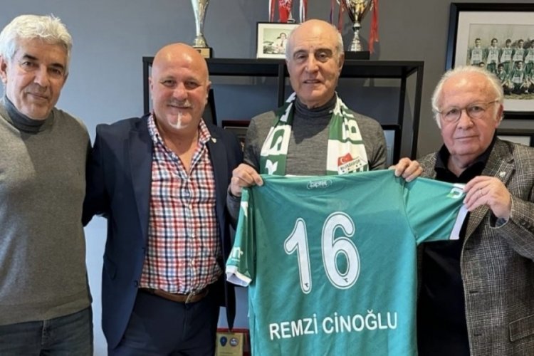 Bursaspor'dan Remzi Cinoğlu'na teşekk&uuml;r