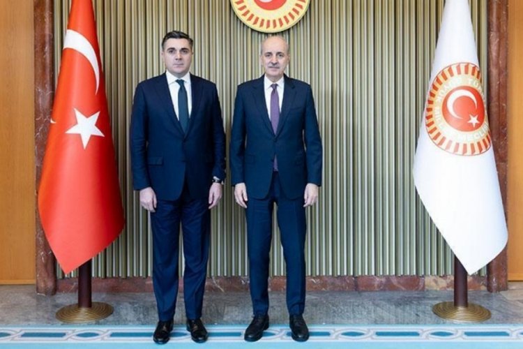 Meclis Başkanı Kurtulmuş G&uuml;rcistan Dışişleri Bakanı ile g&ouml;r&uuml;şt&uuml;