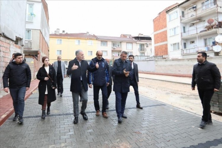 Bursa'da mahalle otoparkları merkeze nefes aldırıyor