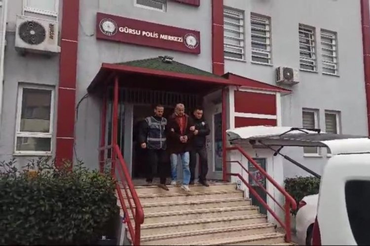 Bursa'da uyuşturucu ve silah ticareti şüphelisine gözaltı