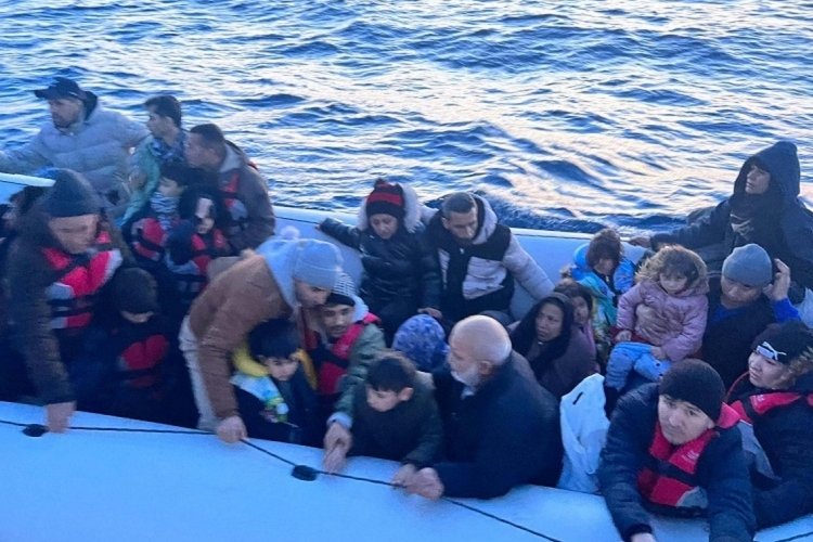 Muğla'da 47 ka&ccedil;ak g&ouml;&ccedil;men kurtarıldı, 88 ka&ccedil;ak g&ouml;&ccedil;men yakalandı